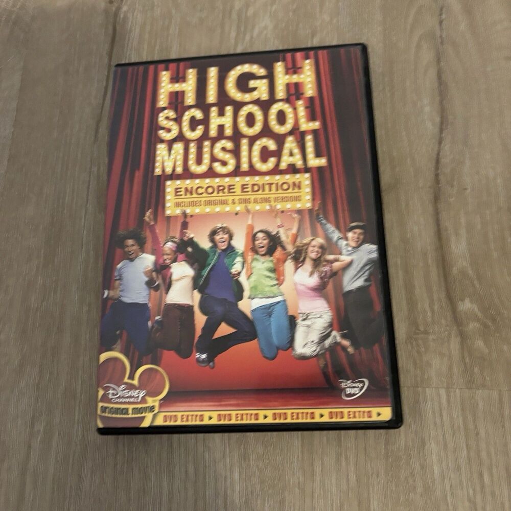 Disney High School Musical Encore Edition DVD Singa Zac Efron 2006 Nostalgic